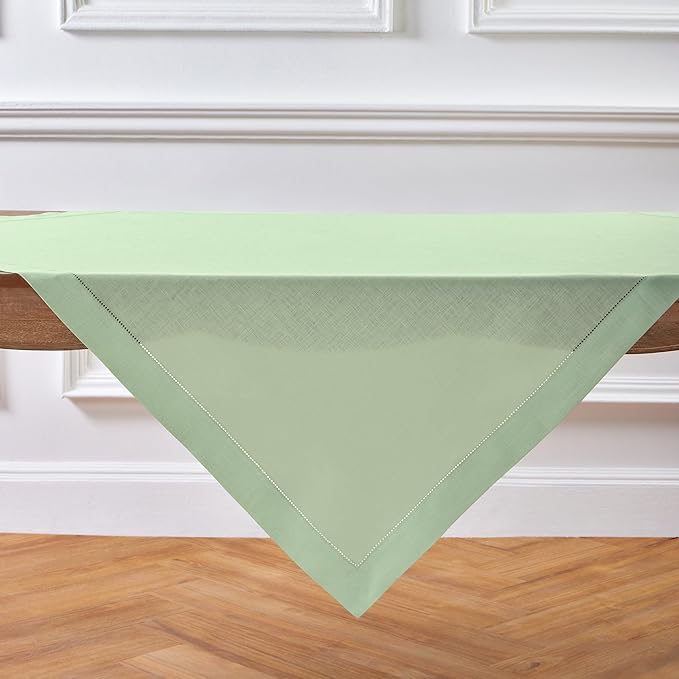 Solino Home Linen Tablecloth 52 x 52 Inch - Image 2