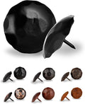 50 Pack 2" Round Head Iron Clavos Decorative Nails – Black – Handmade Rustic by BorderlandRusticHardware