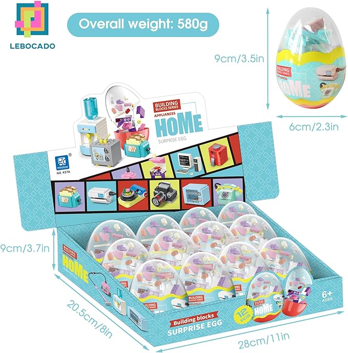 Building Toys for Girls Gift, Mini Building Blocks Appliances for Kids - Image 6