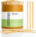 Disposable Coffee Stir Sticks 5.5” 1000 pcs by WoodU