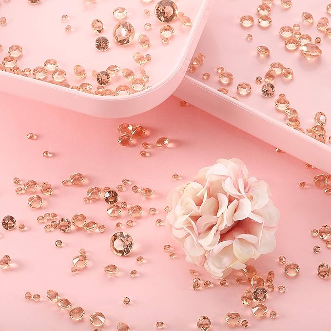 10000 Clear Wedding Table Scatter Crystals Acrylic Diamonds Rhinestones - Image 6