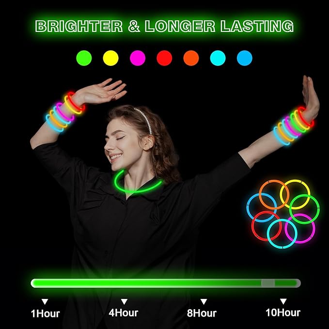 Ultra Bright Halloween Glow Sticks - Image 5