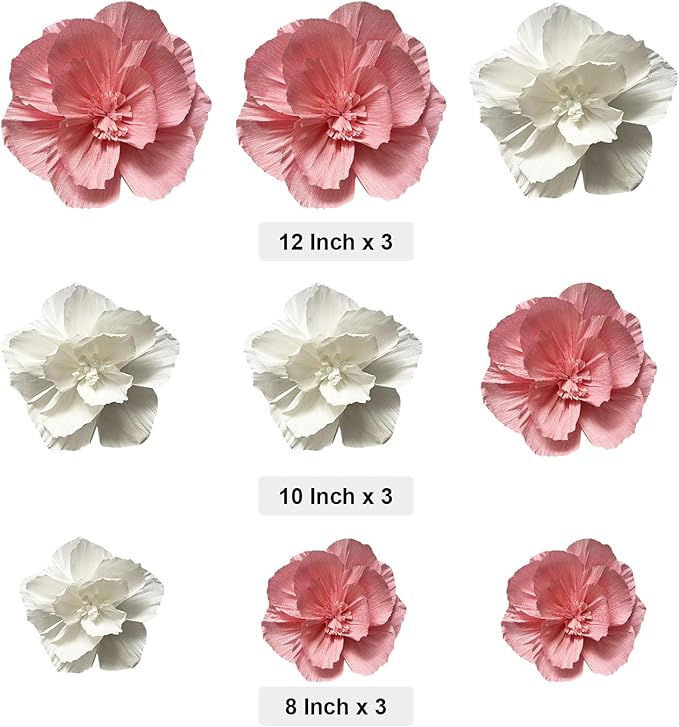 BRT Bearingshui Crepe Paper Flowers Decoration - Image 2