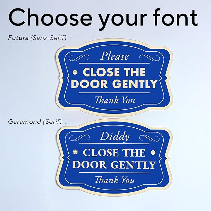 Custom Decorative Outdoor Metal Sign, Personalized Aluminum Driveway Sign - Image 9