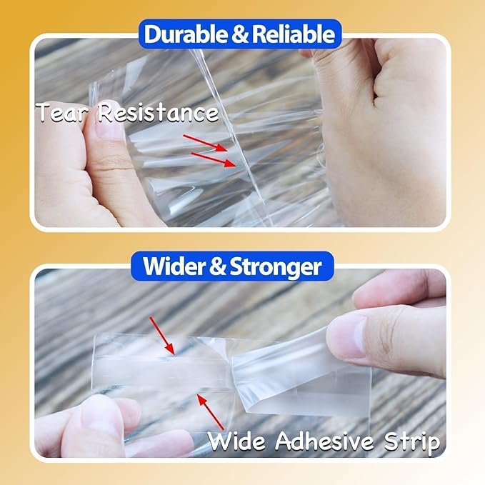 PigPotParty 3''x 5" Clear Plastic Cellophane Gift Wrap Bags, Party favor - Image 3