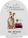 Pet Signature Drink Wedding Signs by Elation+Factory+Co.