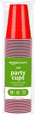 Amazon Basics Disposable Plastic Party Cups by AmazonBasics