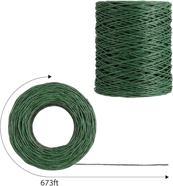 Syhood Floral Vine Bind Wire Rustic Wrapping Wire - Image 2