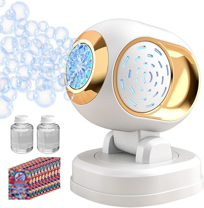 BOMOCO Bubble Machine Battery Operated Durable Bubble Blower Machine Automatic by BOMOCO