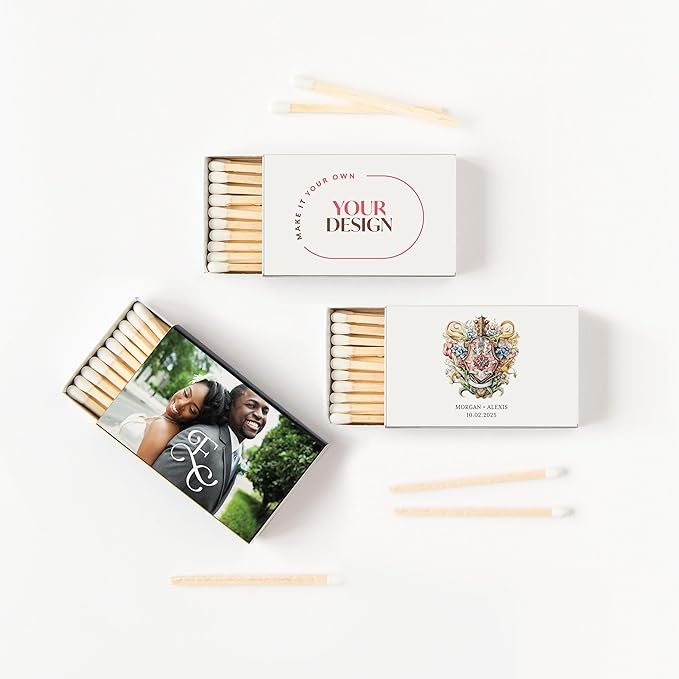Weddingstar Matchboxes Stickers - Image 2