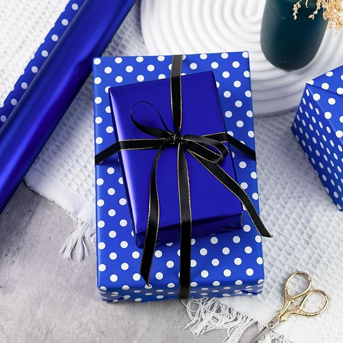 Garbendy Gift Wrapping Paper Roll-Solid Color Pearly-Lustre Paper, Valentine's - Image 7