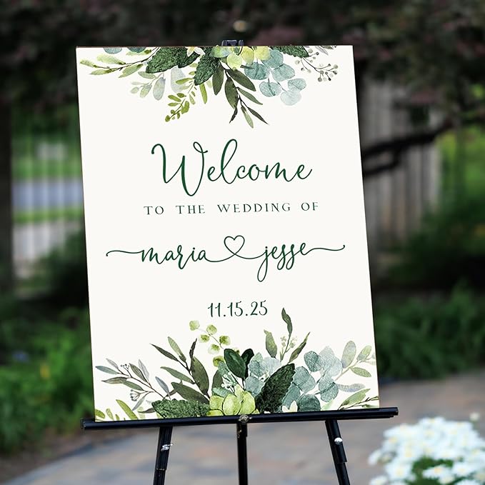 Wedding Welcome Sign Personalized - Image 5
