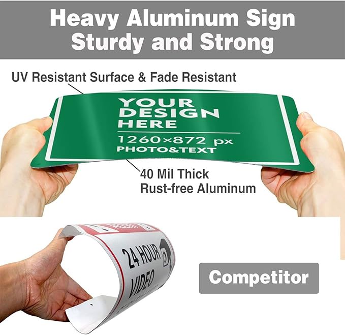 Custom Signs Outdoor Metal Sign - Image 5