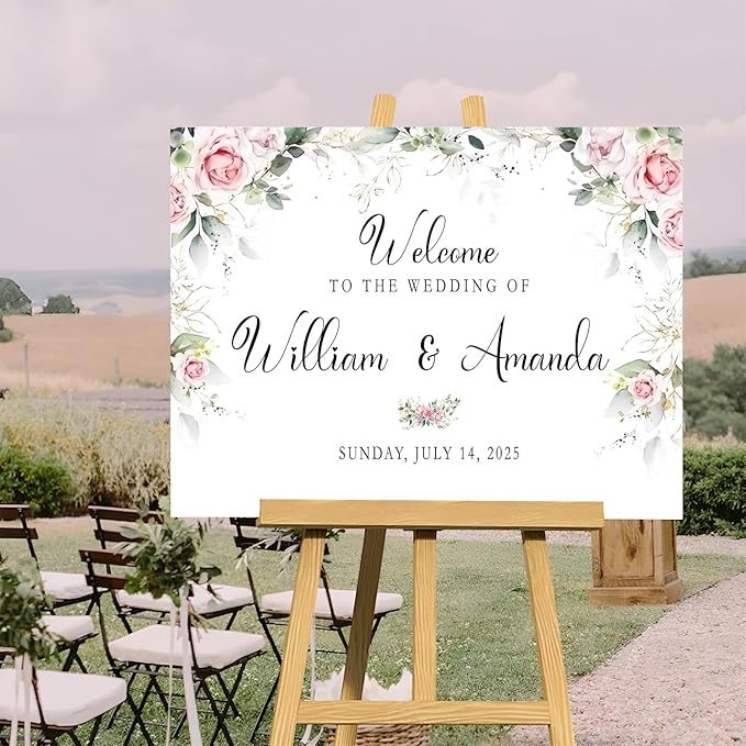 Welcome To Our Rustic Wedding Decor - Image 4