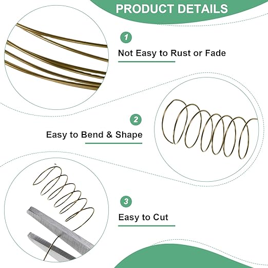 0.2mm Jewelry Wire, 32 Gauge 328FT Craft Wire Copper Beading Wire - Image 2