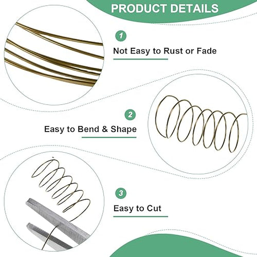 0.2mm Jewelry Wire, 32 Gauge 328FT Craft Wire Copper Beading Wire - Image 2