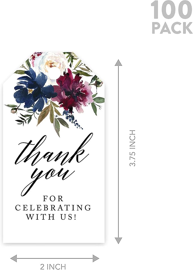 Andaz Press 100-Pack Thank You for Celebrating - Image 5