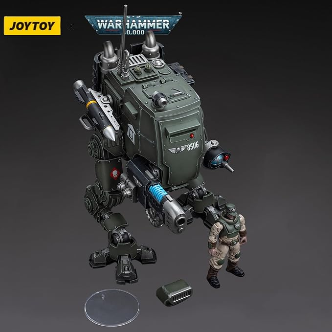 JOYTOY Warhammer 40K Action Figure Astra Militarum Cadian Armoured Sentinel - Image 6
