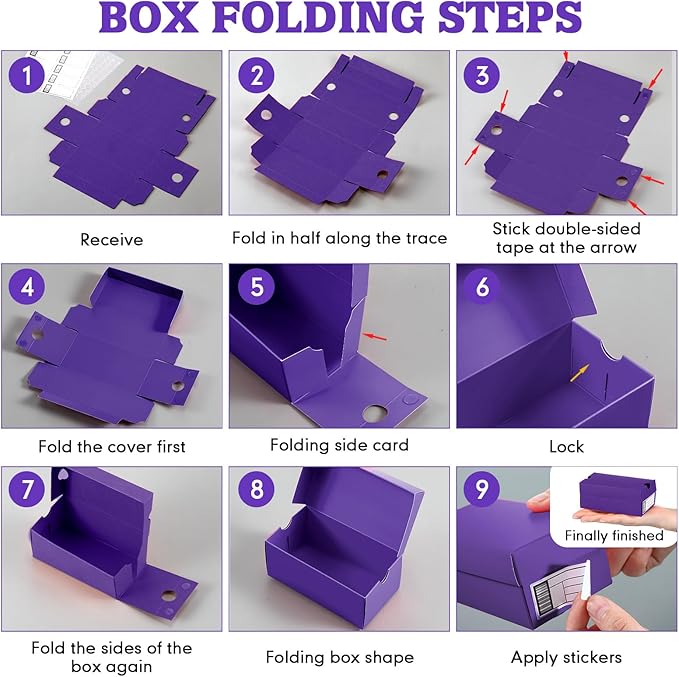 12 Sets Mini Shoe Gifts Boxes for Party Favors 4.7 x 2.5 x 2 Inch Sports Mini - Image 3