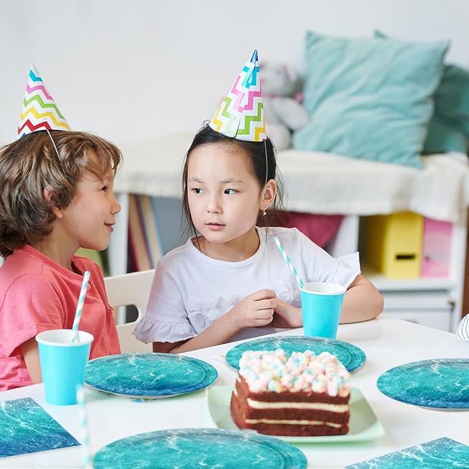 40pcs Ocean Themed Birthday Party Decorations Under the Sea Party, Ocean Waves - Image 6
