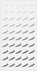 50 Wedding Meal Stickers by Unknown