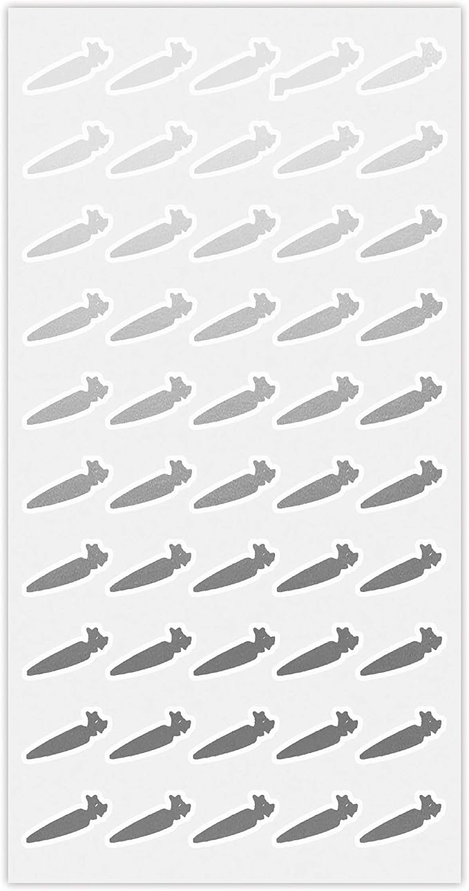 50 Wedding Meal Stickers by Unknown