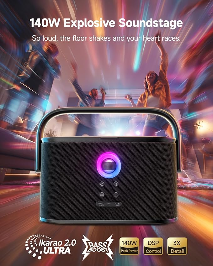 Ikarao Portable Karaoke Machine - Image 4