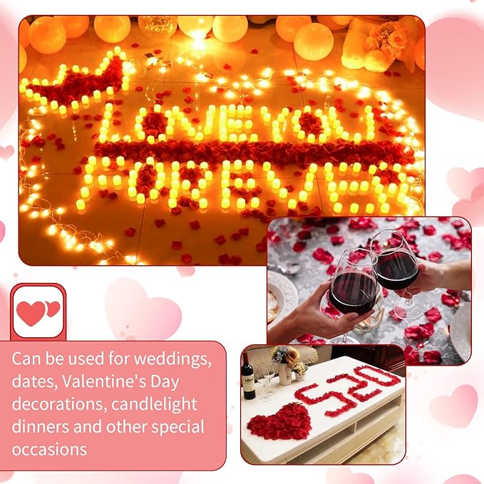 1000 Pcs Artificial Fake Rose Petals, Flower Petals - Image 6