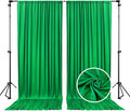 10 x 7 Feet Grass Green Backdrop Curtain by ZEBMOON