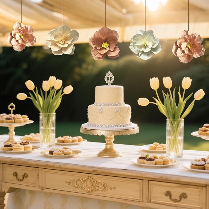 BRT Bearingshui Crepe Paper Flowers Decoration - Image 5
