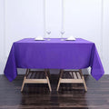Efavormart 70" Premium Square Polyester Tablecloth by efavormart