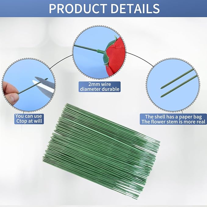Green Floral Stems - Image 4