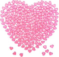 200pcs Pink Hearts Vase Filler Valentines Day Decorations, Acrylic Hearts by LYFJXX
