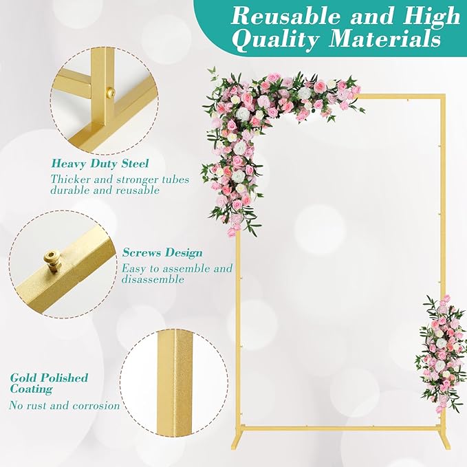 Wedding fashion arch background metal frame, suitable - Image 3