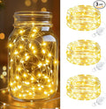 btfarm 3 Pack Fairy Lights Battery Operated, 7FT 20 LED Mini String Lights by btfarmdecorativelighting