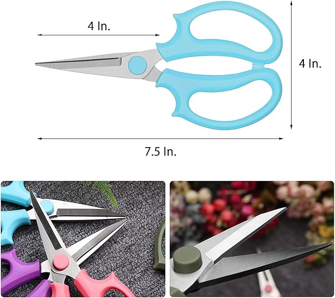 Leize Flower Scissors, Premium Thickened Stainless Steel Floral Shears - Image 2
