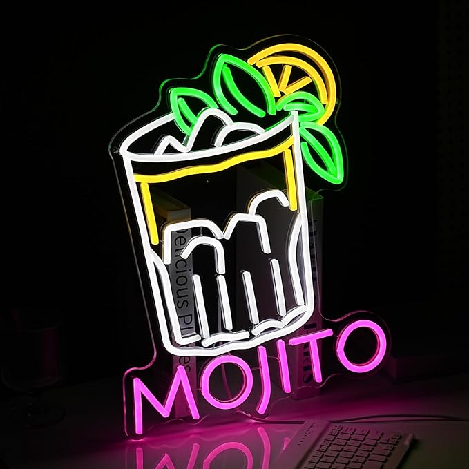 Mojito Neon Sign Mojito Cocktail Neon Light - Image 5