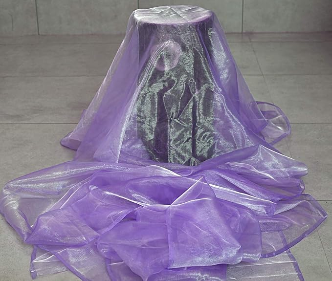 MDS Pack of 150 PCS Organza Chair Sashes Wider Dining Chair Bows Ribbon Tie Back - Image 8