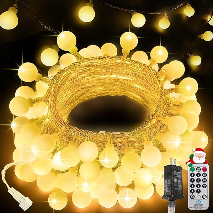 200LED Connectable String Lights Indoor Outdoor by LORRYTE