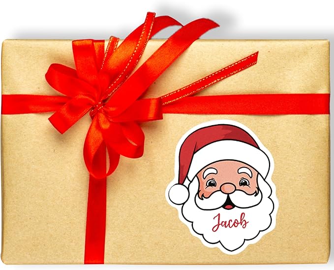 CALLIE Personalized Christmas Stickers by CALLIEGIFTSUPPLY