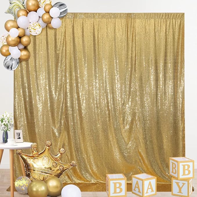 SquarePie Sequin Backdrop Less See Through Thick Background - Image 8