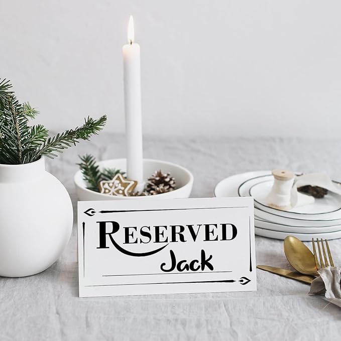 300 Pcs Paper Table Reserved Sign - Image 3