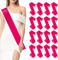 Blank Sash 16 PCS Sashes DIY Satin Sash Chair Sashes Scout Sash President Sash by SereneGLow