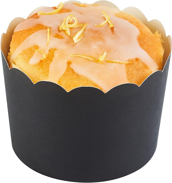 Panificio 10 Ounce Cupcake Wrappers, 200 Scalloped Baking Cups - Image 2