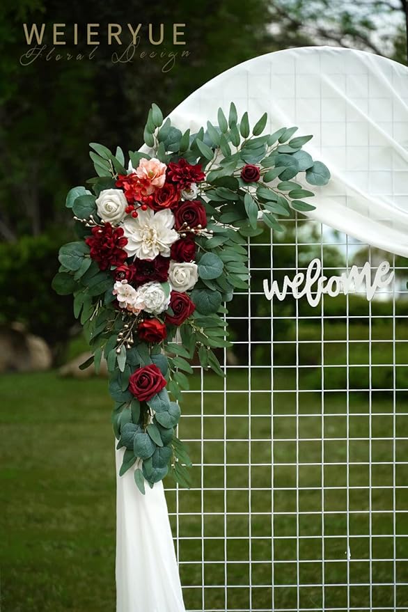 Artificial Wedding Arch Flowers Kit - Image 5