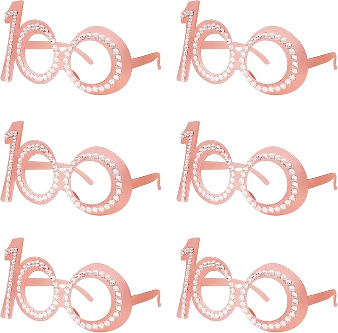 100th Birthday Glasses by Pagather