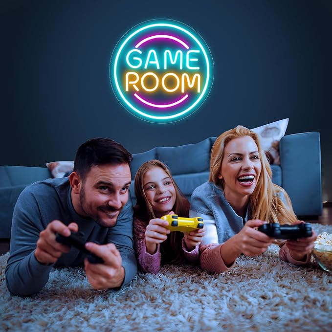 Gamer Neon Sign for Gamer Room Decor, Dimmable Gamer Room Neon Signs for Wall - Image 5