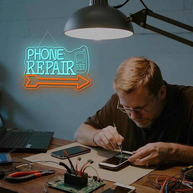 Looklight Phone Repair Neon Sign Dimmale Neon Lights - Image 3