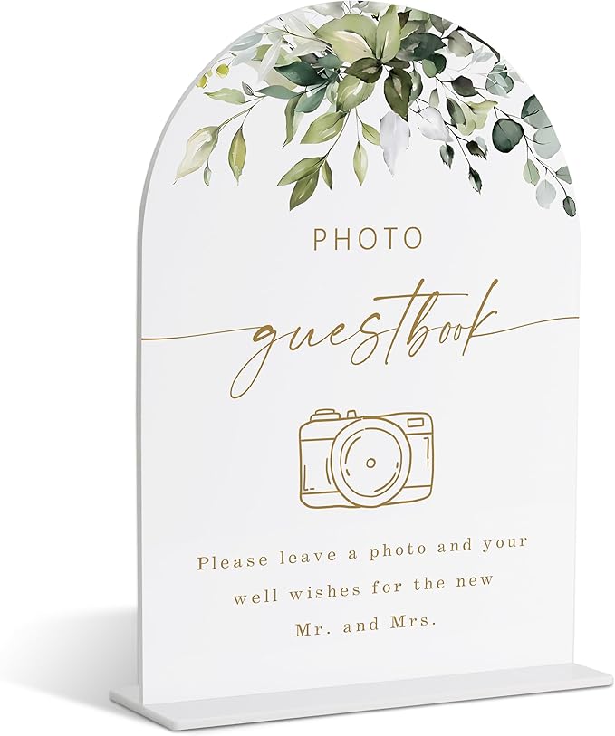 Photo Guestbook Sign, Wedding Guestbook Sign, Marriage Signs by TCJIU