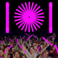 Glow Foam Sticks Bulk, Sporting Events by NUDALA